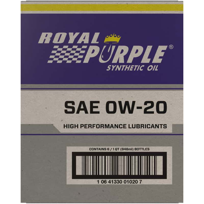 Royal Purple — Royal Purple Premium Synthetic High Performance Multi-Grade 0W20 Motor Oil - 1 Quart - view 4