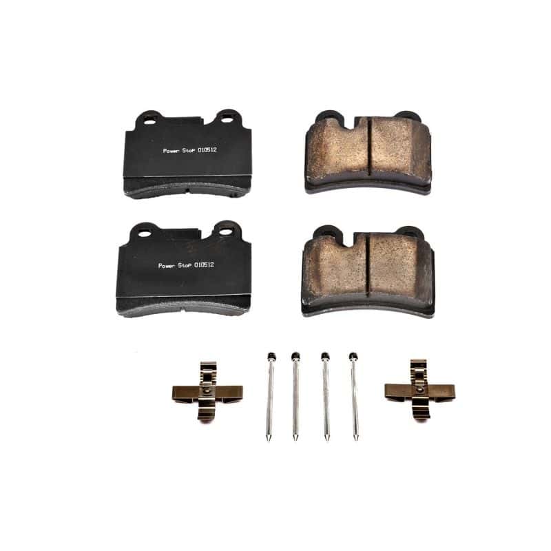 PowerStop — Power Stop 06-07 Volkswagen Touareg Rear Z17 Evolution Ceramic Brake Pads w/Hardware
Z17 Brake Pads - view 1