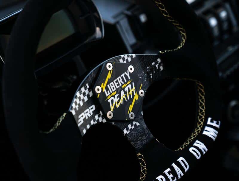 PRP Seats — PRP Steering Wheel Center Cap Liberty or Death - view 4