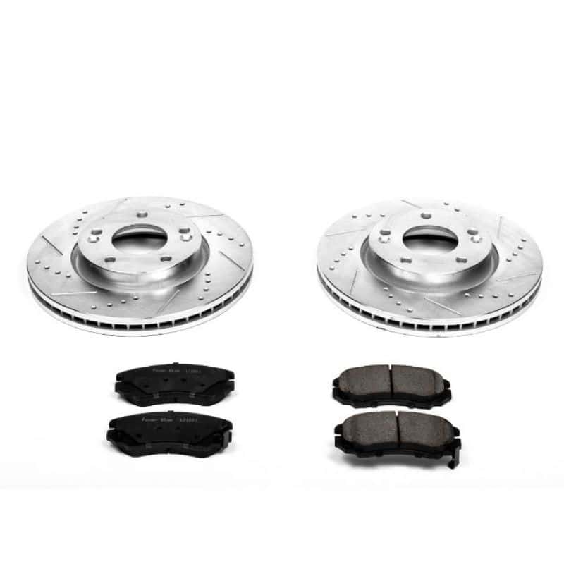 PowerStop — Power Stop 06-10 Hyundai Sonata Front Z23 Evolution Sport Brake Kit - view 1