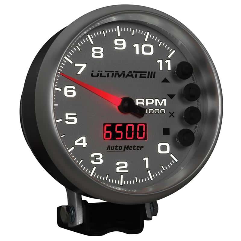 AutoMeter — Autometer 5 inch Ultimate III Playback Tachometer 11000 RPM - Silver
5" ULTIMATE III PLAY - view 7