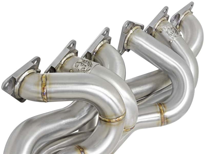 aFe — aFe Twisted Steel Headers (Catted) 01-06 BMW M3 L6-3.2L S54 - view 2