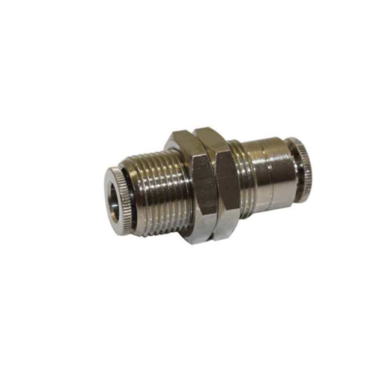 Snow Performance — Snow Performance Bulkhead Fitting 1/4in Push EPDM to 1/4in Push EPDM
Pipe Fitting - view 2