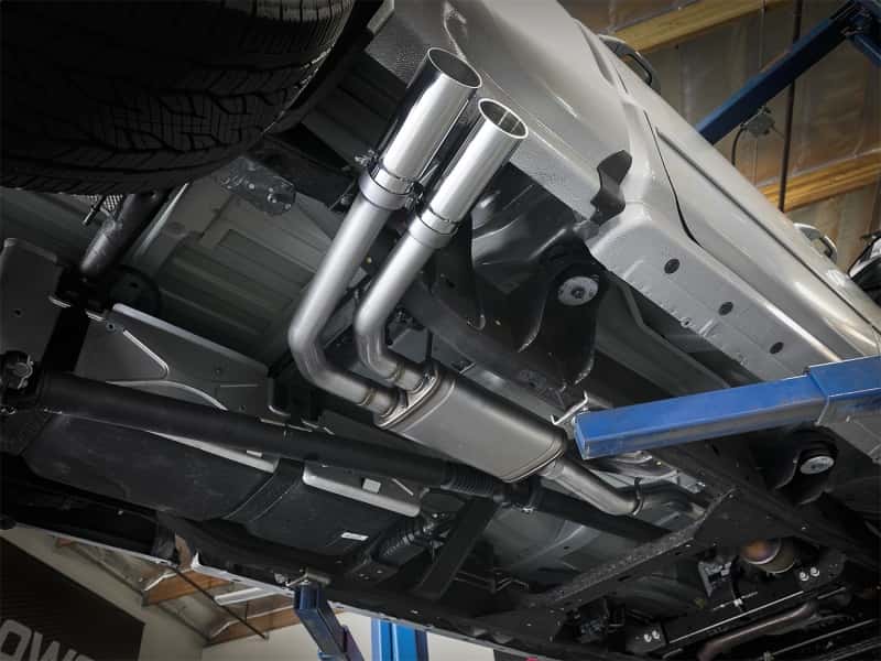 aFe — aFe Rebel Series 3in-2.5in 409 SS Cat-Back Exhaust 09-18 GM Silverado/Sierra 1500 V6-4.3L / V8-4.6L
Cat-Back Exhaust - view 6