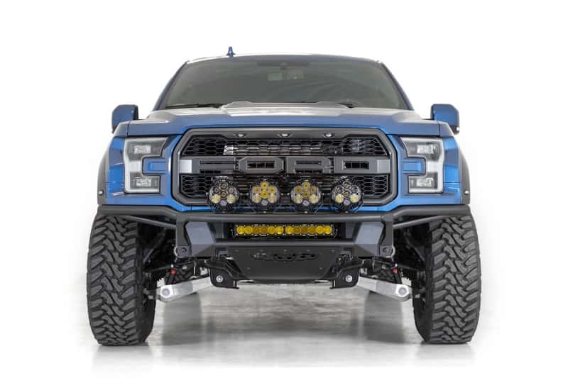 Addictive Desert Designs — Addictive Desert Designs 17-20 Ford Raptor Pro Bolt-On Front Bumper - Hammer Black
Bumper Light Hoop
Accessory - view 9