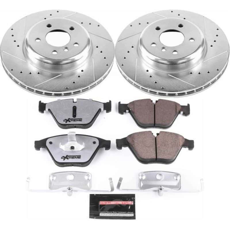 PowerStop — Power Stop 14-16 BMW 535d Front Z26 Street Warrior Brake Kit - view 1