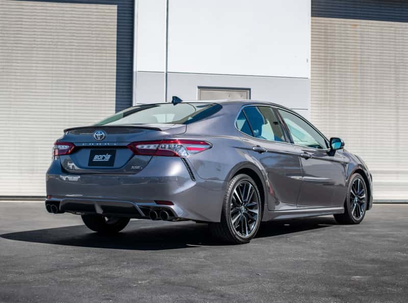 Borla — Borla 18-20 Toyota Camry XSE 3.5in Tip Dual Split Rear Exit Cat Back S-Type Exhaust Black Chrome
Cat-Back System - view 2
