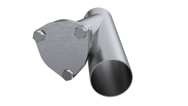 QTP — QTP 2.5in Bolt-On QTEC 3 Bolt Cover Plate - view 1