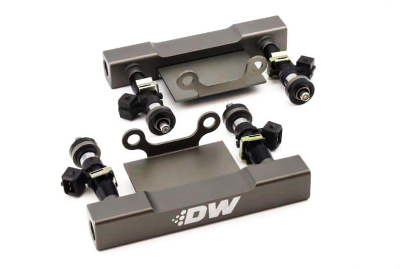 DeatschWerks — DeatschWerks 04-06 Subaru STI/LGT Side Feed to Top Feed Fuel Rail Conv Kit w/ 1500cc Injectors - view 2