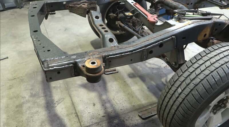 RustBuster — Rust Buster 2003-2009 Toyota 4Runner Rear Frame Repair Kit - Left - view 6