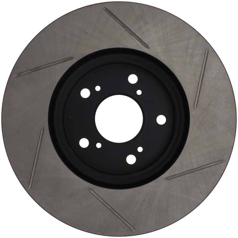 Stoptech — StopTech Power Slot Slotted 99-08 Acura TL (STD Caliper) / 01-03 CL / 04-09 TSX Front Right Rotor
Sport Slotted Rotor
Disc Brake Rotor - view 2