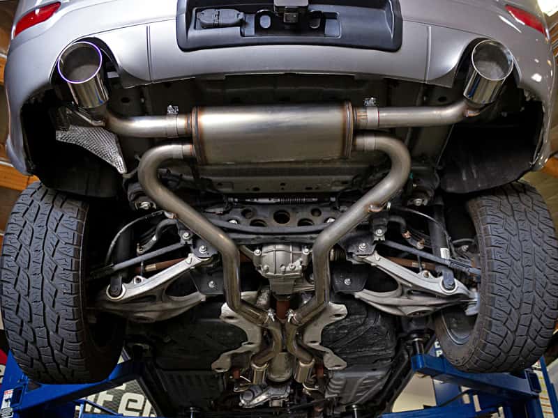 aFe — aFe Vulcan Series 2.5in 304SS Cat-Back Exhaust 11-19 Jeep Grand Cherokee (WK2) 5.7L w/ Polished Tips
Cat-Back Exhaust - view 8