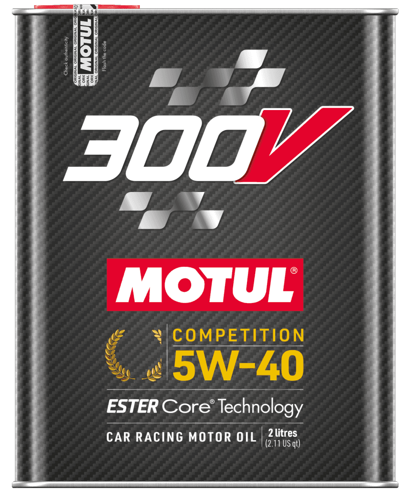 Motul — Motul 2L Synthetic-ester Racing Oil 300V COMPETITION 5W40 10x2L - view 1