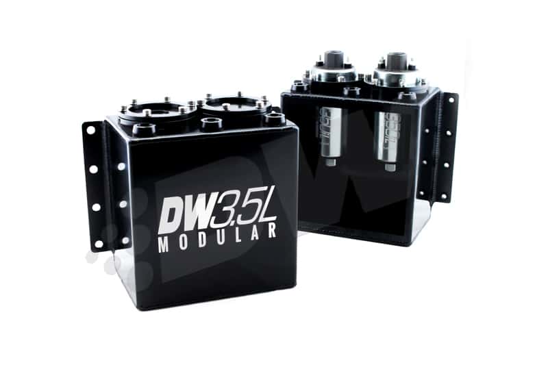 DeatschWerks — DeatschWerks 3.5L Modular Surge Tank (Fits 1-2 DW350iL Fuel Pumps - Pumps Not Included) - view 1