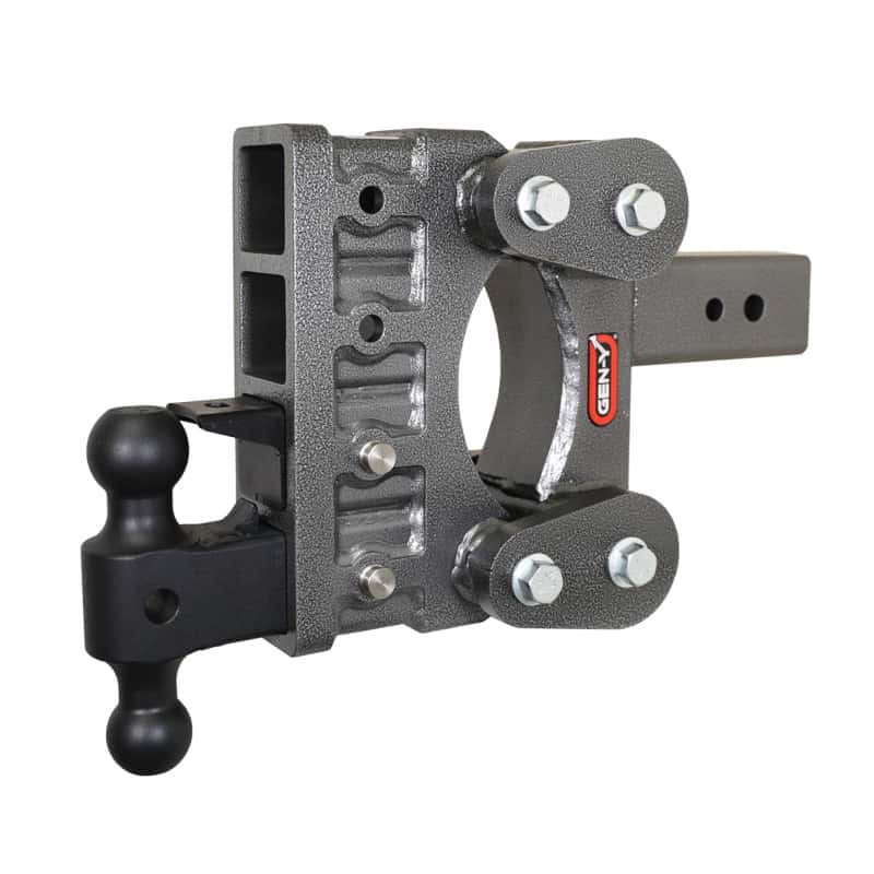 GEN-Y Hitch — Gen-Y The Boss Torsion-Flex 3in Shank 6in Drop 21K Hitch w/GH-061 Dual-Ball/GH-062 Pintle Lock
Drop Hitch - view 2