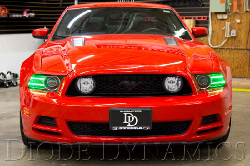 Diode Dynamics — Diode Dynamics 13-14 Ford Mustang RGBW DRL LED Boards - view 2
