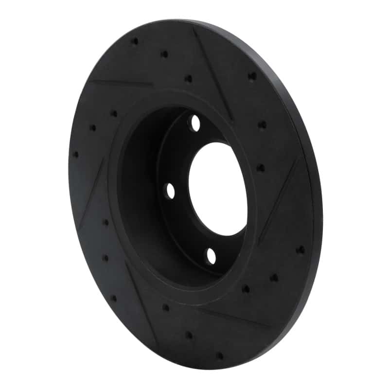 R1 Concepts — R1 95-98 BMW Z3 Front Left Drilled & Slotted Black Brake Rotor
R1 Brake Rotor Drill - view 4