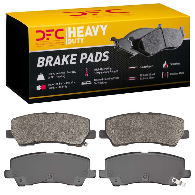 DFC — DFC 15-23 Ford Mustang Rear Heavy Duty Pads - Semi Metallic
DFC Brake Pad Set - view 1