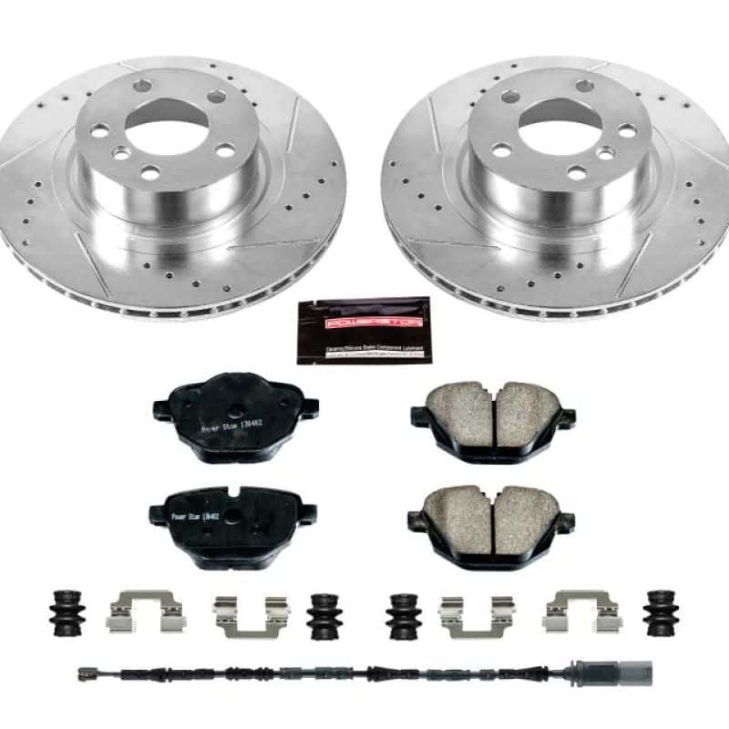 PowerStop — Power Stop 11-17 BMW X3 Rear Z23 Evolution Sport Brake Kit - view 1