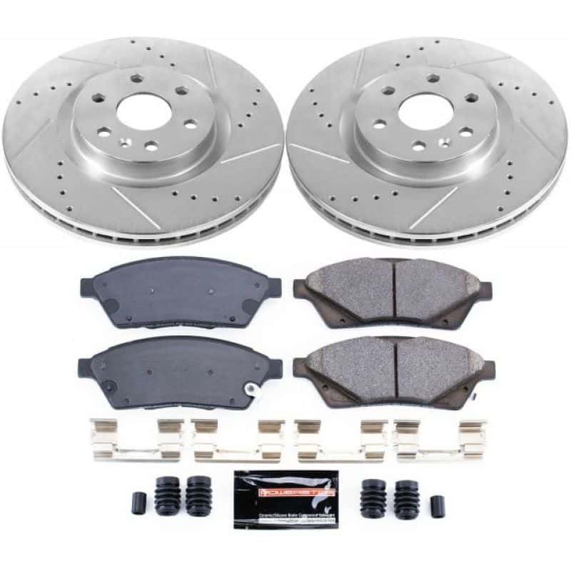 PowerStop — Power Stop 10-16 Cadillac SRX Front Z23 Evolution Sport Brake Kit - view 1