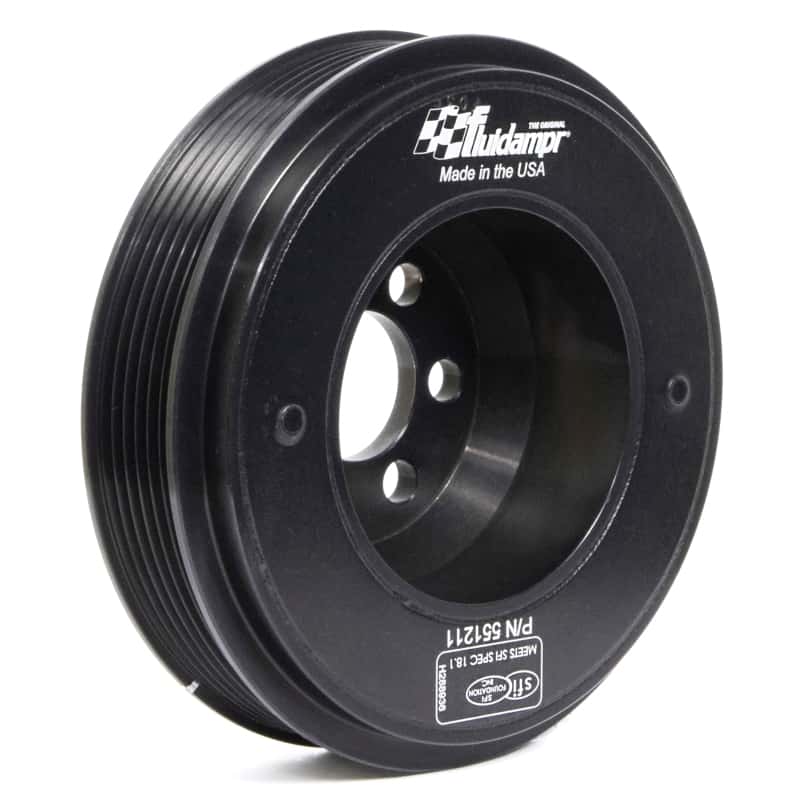 Fluidampr — Fluidampr VW 06-08 2L FSI Motor (6 bolt hole mounting) Steel Internally Balanced Damper
Harmonic Balancer - view 7