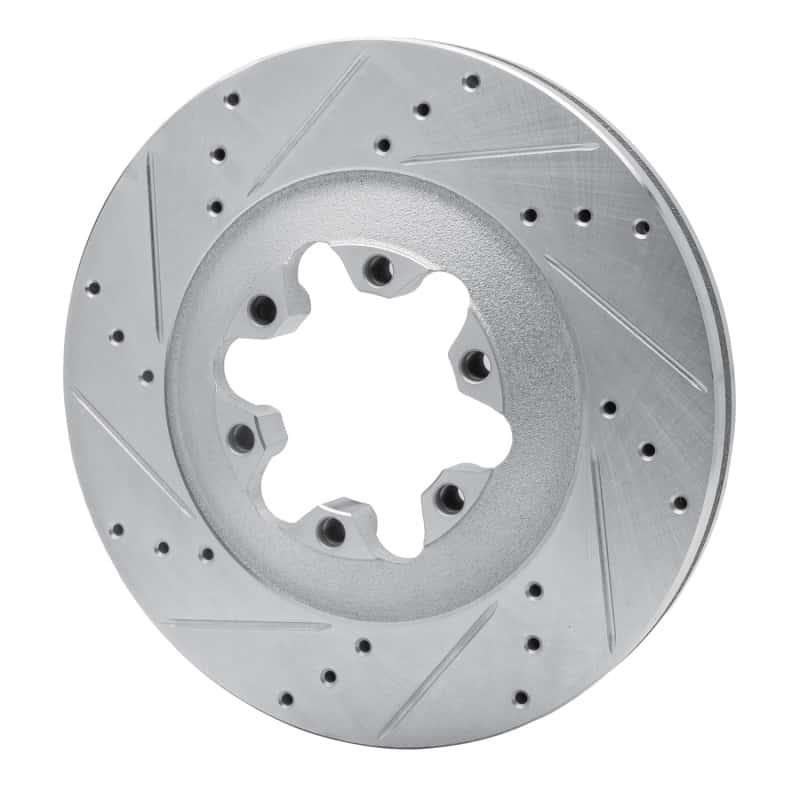 R1 Concepts — R1 09-12 Chevrolet Colorado Front Left Drilled & Slotted Silver Brake Rotor
R1 Brake Rotor Drill - view 2