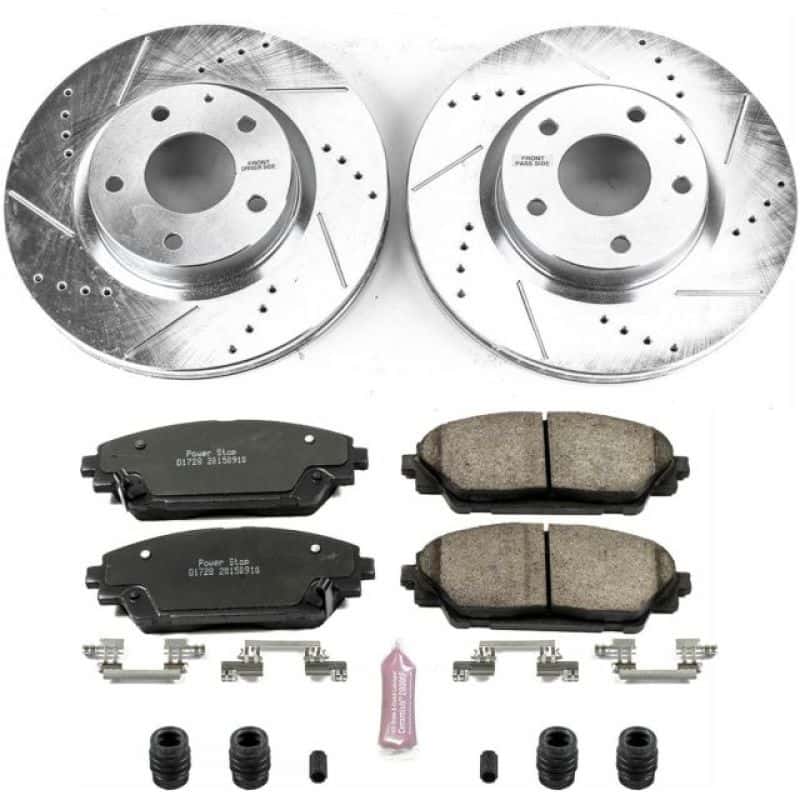 PowerStop — Power Stop 14-18 Mazda 3 Front Z23 Evolution Sport Brake Kit - view 1