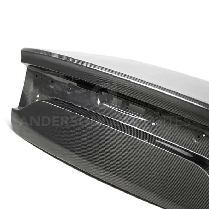 Anderson Composites — Anderson Composites 15-18 Dodge Charger Hellcat OE Carbon Fiber Decklid - view 4