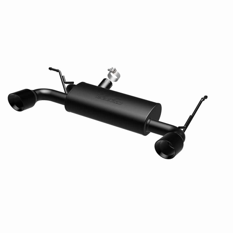 Magnaflow — MagnaFlow 07-17 Jeep Wrangler JK 3.8/3.6L Dual Split Rear Exit Black Axle-Back Exhaust
Axle-Back
Cat-Back - view 46