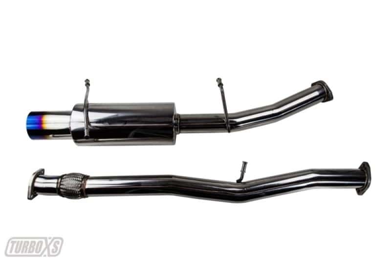 Turbo XS — Turbo XS 02-07 WRX-STi Catback Exhaust Blued Tips
Exhaust System - view 3