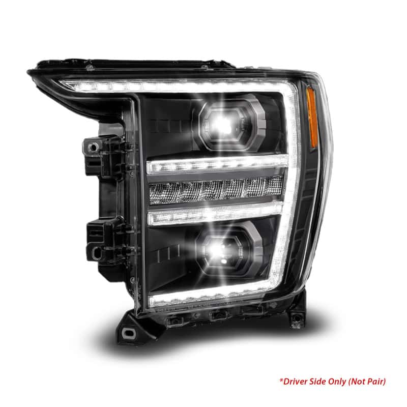 ANZO — ANZO 21-23 Ford F150 LED Projector Headlight w/Switchback+Sequential - Black (Driver Side Only)
Head Light Set
Headlights - view 2