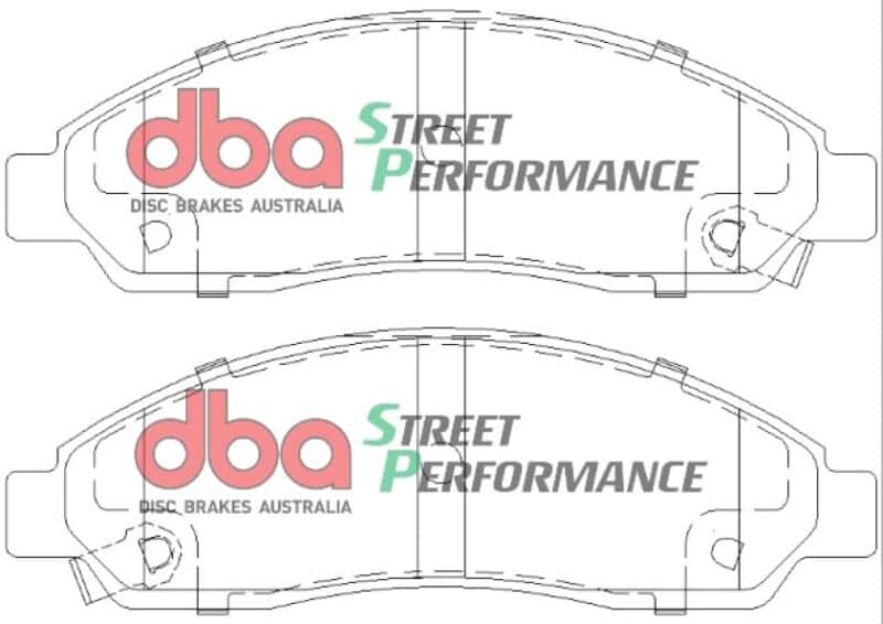 DBA — DBA 04-08 Chevrolet Colorado SP Performance Front Brake Pads
Brake Pad - view 2
