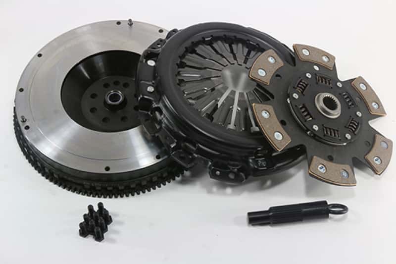 Competition Clutch — Competition Clutch 10-13 Genesis 3.8L 6Cyl Stage 4 - 6 Pad Ceramic Clutch Kit w/ FW **No TOB*
Clutch Kit - view 1