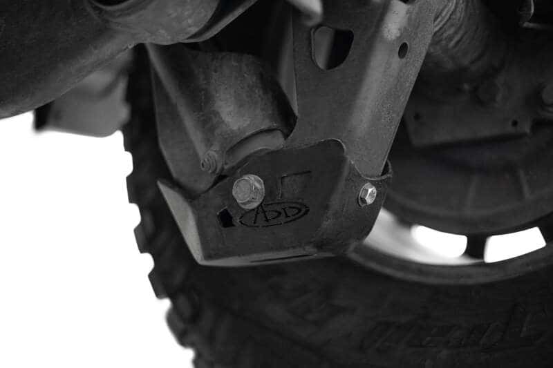 Addictive Desert Designs — Addictive Desert Designs 21-25 RAM 1500 TRX/RHO Rear Shock Guards
SuspShockAbsrbrCvr - view 5