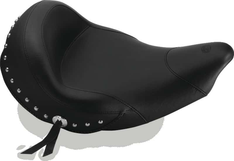 Mustang Motorcycle — Mustang 18-21 Harley Softail Slim Tripper Fastback 1PC Seat - Black - view 2