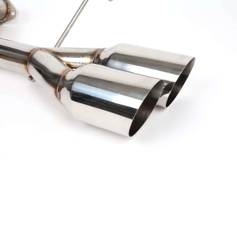 BLOX Racing — BLOX Racing 2022+ WRX Muffler Delete / Axle Back Single Wall 4in - Polished Tips - view 9