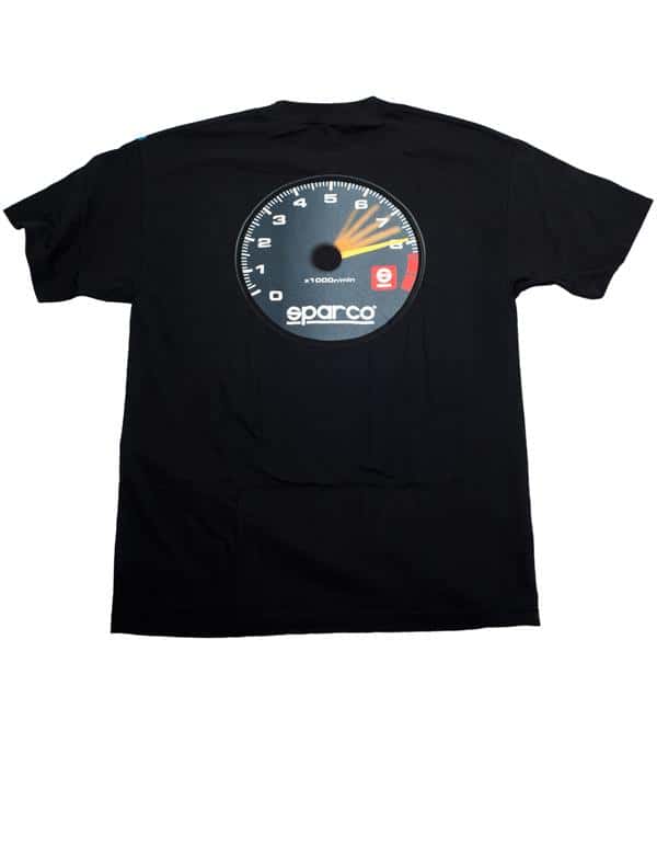 SPARCO — Sparco T-Shirt Tach Blk Lrg - view 1
