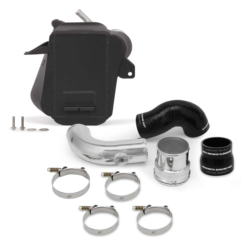 Mishimoto — Mishimoto 2017+ Ford 6.7L Powerstroke Air-To-Water Intercooler - Micro-Wrinkle Black
Intercooler Kit - view 1