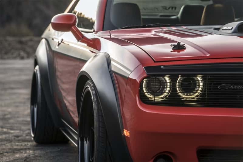 AVS — AVS 2008+ Dodge Challenger Smooth Front and Rear Fender Flares - Black (4 Pc)
4 PC FLARE KIT
Fender Flare - view 3
