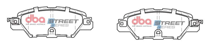 DBA — DBA 16-18 Mazda CX-5 Street Series Rear Brake Pads
Brake Pad - view 2