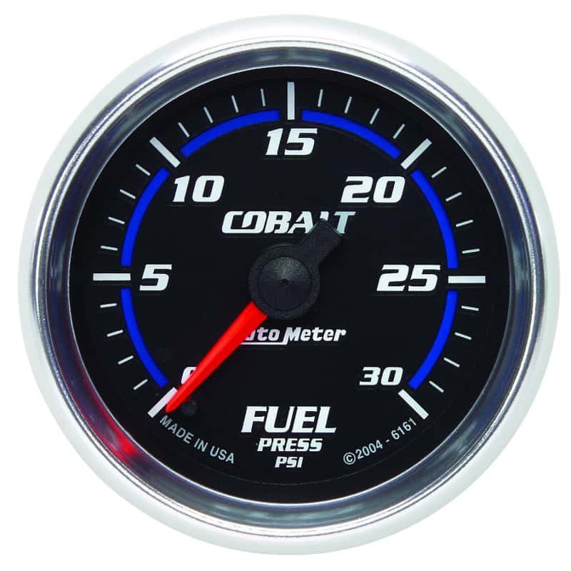 AutoMeter — Autometer Cobalt 52mm 0-30 PSI Full Sweep Electronic Fuel Pressure Gauge
GA 2" FUELP 30PSI CB - view 3
