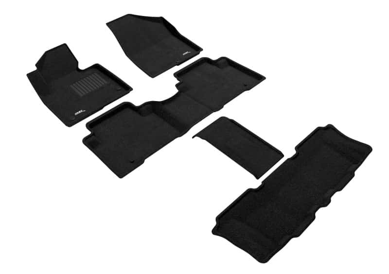 3D MAXpider — 3D MAXpider 13-18 Hyundai Santa Fe 6 & 7 Seats / Hyundai Santa Fe Xl 19 Elegant Black R1 R2 R3
Floor Mat Set - view 1