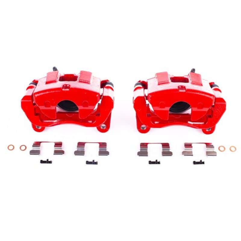 PowerStop — Power Stop 14-18 Jeep Cherokee Front Red Calipers w/Brackets - Pair
Caliper Set - view 1