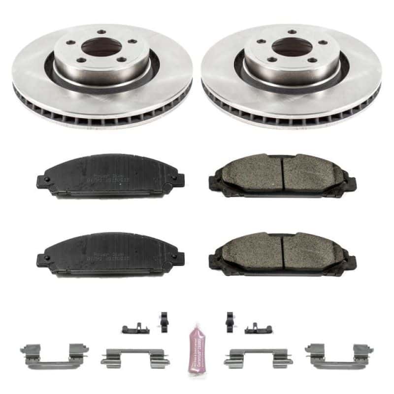 PowerStop — Power Stop 15-19 Ford Mustang Front Autospecialty Brake Kit - view 1