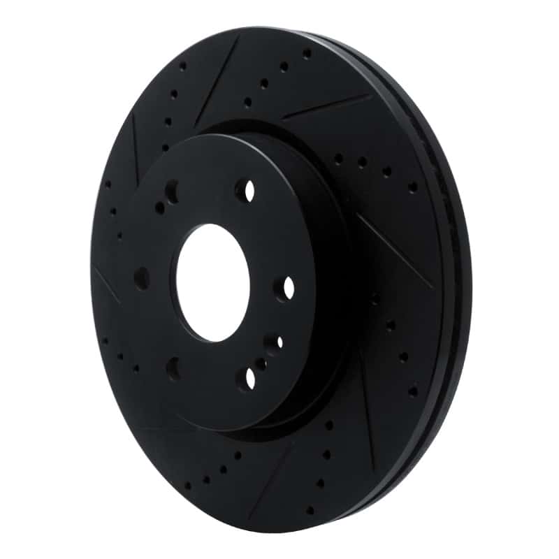 R1 Concepts — R1 2019-2026 Cadillac Escalade ESV Front Left Drilled & Slotted Black Brake Rotor
R1 Brake Rotor Drill - view 2