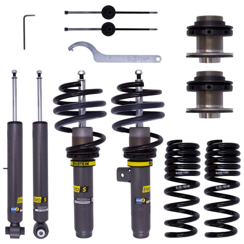 Bilstein — Bilstein 19-20 BMW 330i xDrive 20-21 M340i xDrive 2021 330e/430i xDrive EVO S Coilovers
Complete Kit - view 1