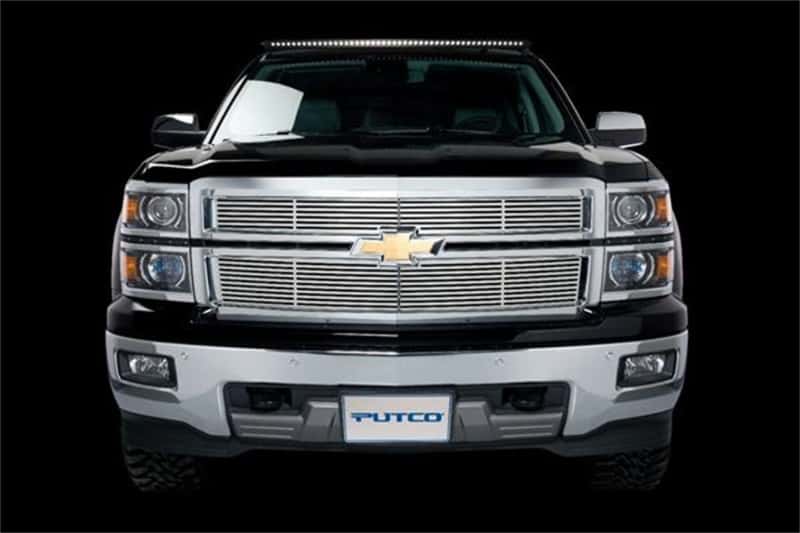 Putco — Putco 14-15 Chevy Silv LD LTZ / High Country Models Only - Direct Replacement Insert Liquid Grilles
Grille Insert - view 1