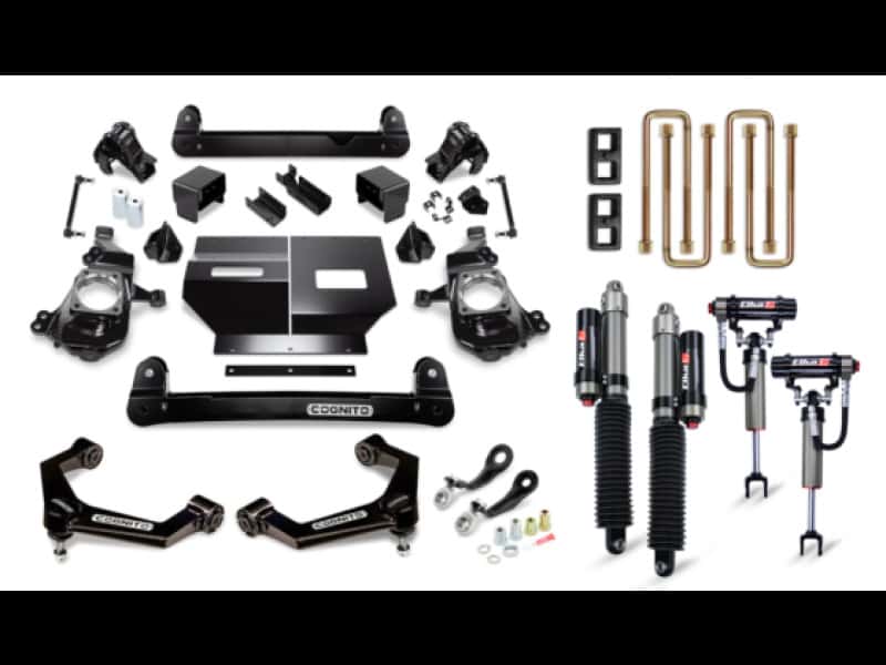 Cognito — Cognito 20-24 Chevy/GMC Silv/Sierra 2500/3500 HD 2WD/4WD 4in Elite Lift Kit w/ Elka 2.5 RR Shocks
Suspension Lift Kit - view 1