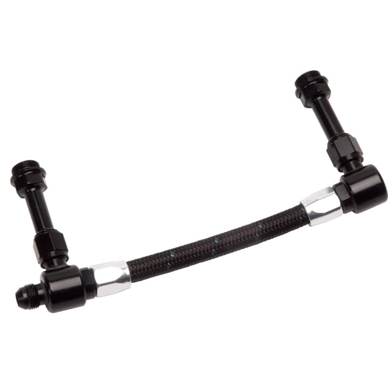Russell — Russell Performance -8 AN to -8 AN ProClassic Holley 4150 Dual Inlet Carb Kit (Black/Silver)
Carburetor Fuel Line - view 4