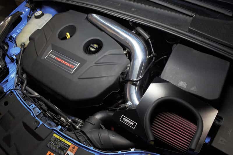 Mishimoto — Mishimoto 2016 Ford Focus RS 2.3L Performance Air Intake Kit - Wrinkle Nitrous Blue
Cold Air Intake - view 9